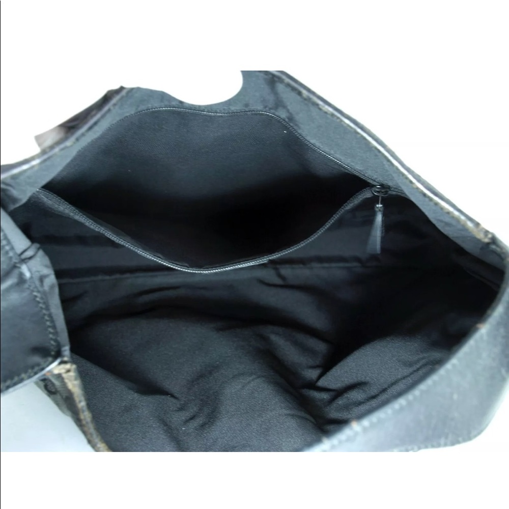 GUCCI GG Black Canvas & Leather Jackie Hobo One - Picture 6 of 8